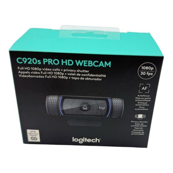 Logitech C920S PRO HD WEBCAM 24383955 - Picture 1 of 4